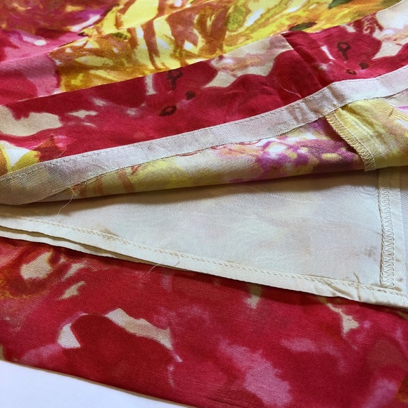 J Crew 100% Silk Strapless Floral Dress 0 - Picture 6 of 6